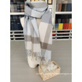 Wholesale plaid fashion custom scarf wool shawls ladies